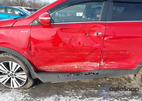 2014 Kia Sportage Ex из США, поврежденный, VIN KNDPCCAC7E7644058